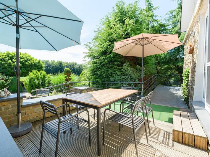 Hütte für 26 Personen, mit Terrasse und Garten sowie Sauna in Belgien - 2