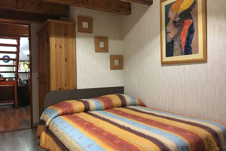 Ganze Wohnung, Helle Kreuzungswohnung in der Fußgängerzone für 6 Personen in Barcelonnette, Espace Lumière