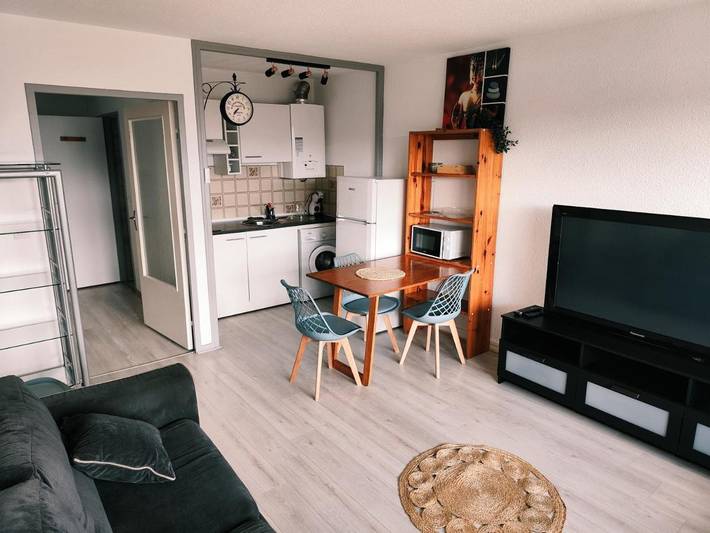 Gîte pour 2 personnes, avec Terrasse et Vue dans Multiplexe Grand Club