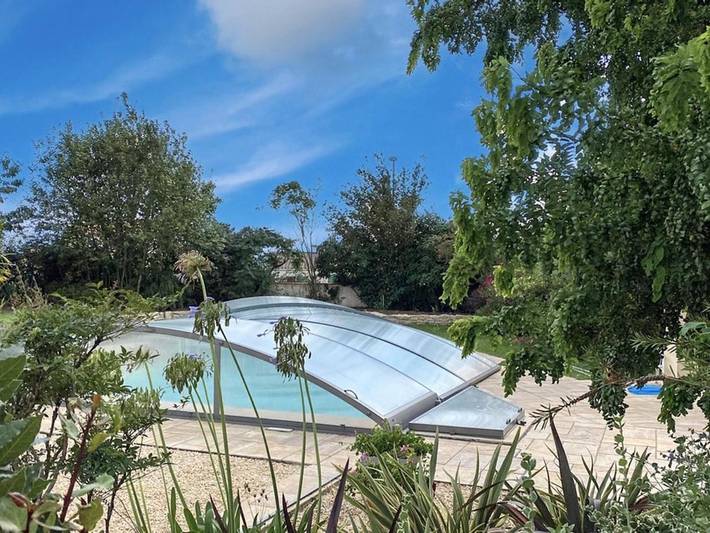 Maison de vacances pour 6 personnes, avec terrasse et piscine