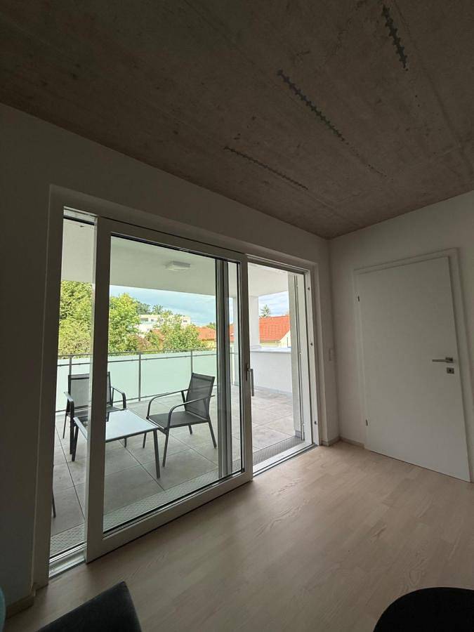 Ferienwohnung für 3 Personen, mit Balkon und Terrasse sowie Ausblick in Bad Schallerbach