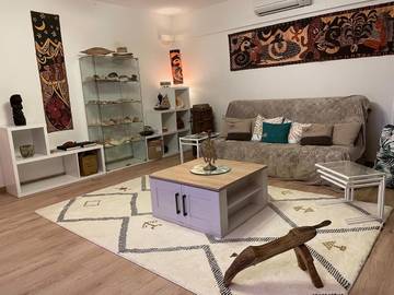 Gîte pour 4 personnes, avec balcon et vue dans Plage de Sagone