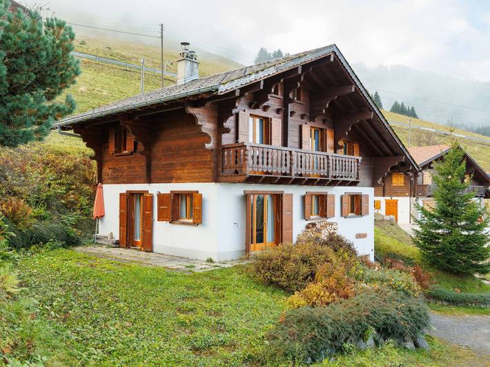 Chalet für 8 Personen, mit Garten in Val-d'Illiez