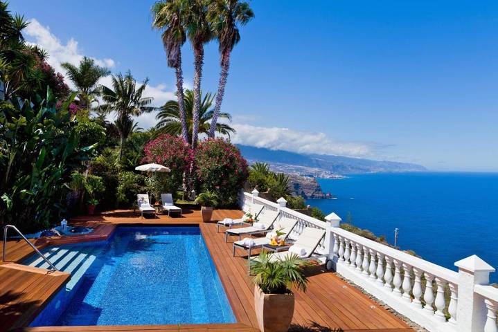 Apartahotel para 6 personas, con Terraza y Jardín además de Piscina y Sauna en Tenerife Norte