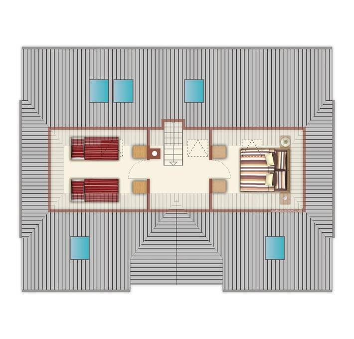 Ferienwohnung für 6 Personen, mit Balkon und Balkon/Terrasse in Diedrichshagen - 4
