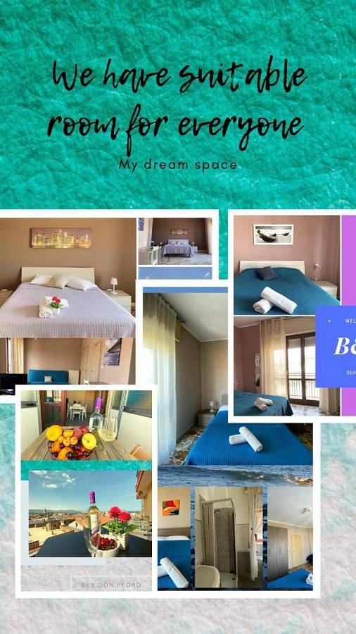 Quadruple Room with Private Bathroom in Riposto, Catania e dintorni