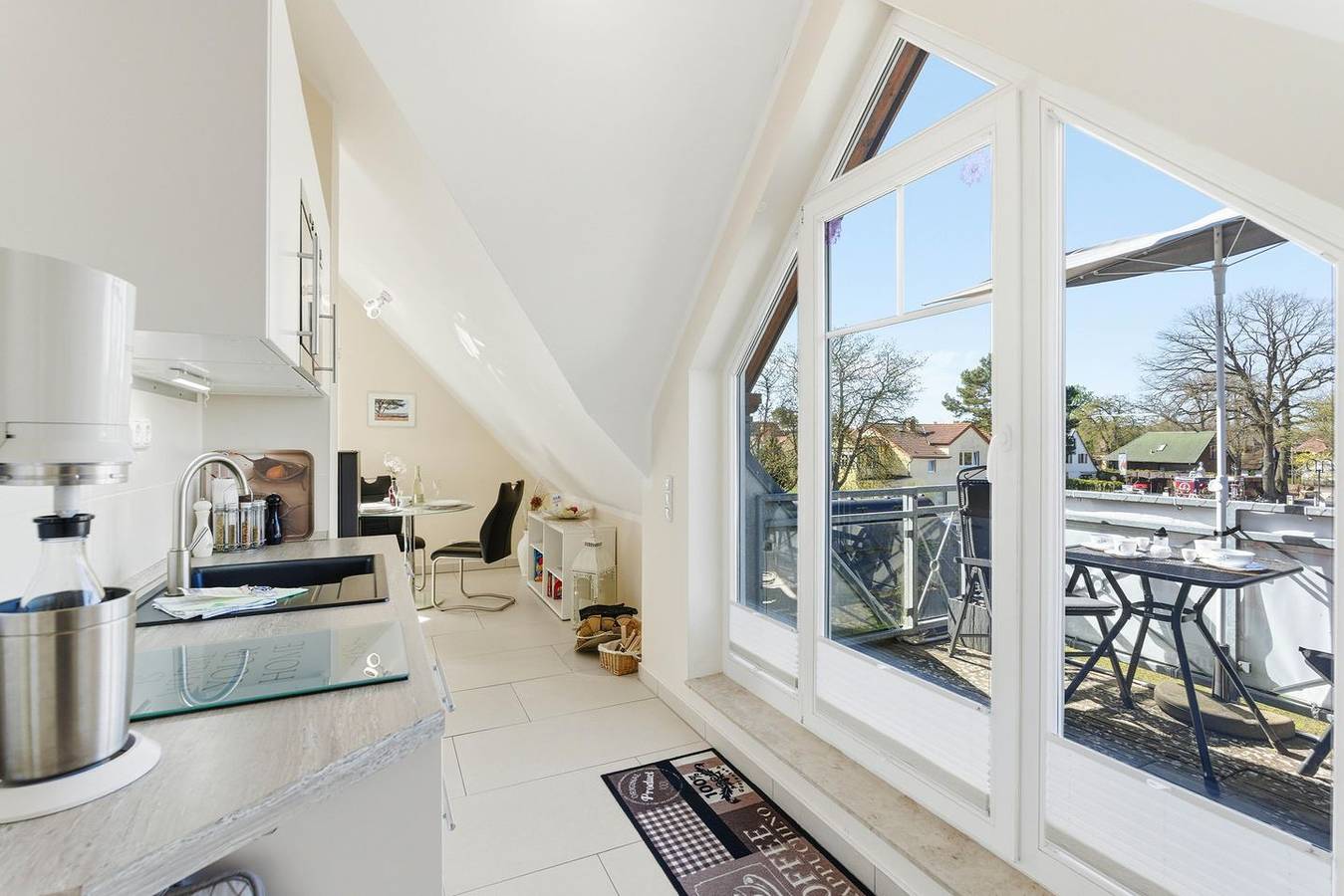 Apartamento entero, Helle und modern eingerichtete Ferienwohnung in Hafennähe! in Prerow, Peninsula Fischland - Darss - Zingst
