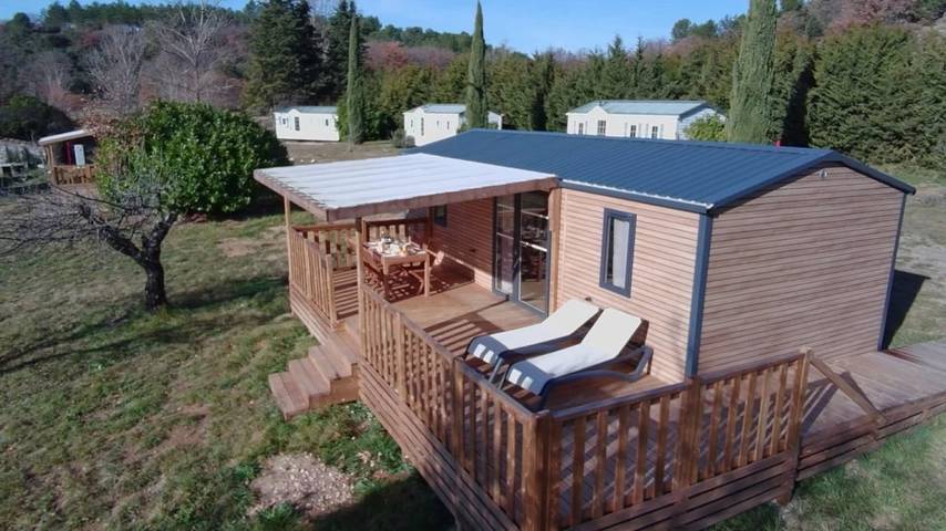 Mobil home pour 4 personnes à Saint-Laurent-du-Verdon - 2