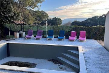 Location de vacances pour 6 personnes, avec jardin à Bagnols-sur-Cèze