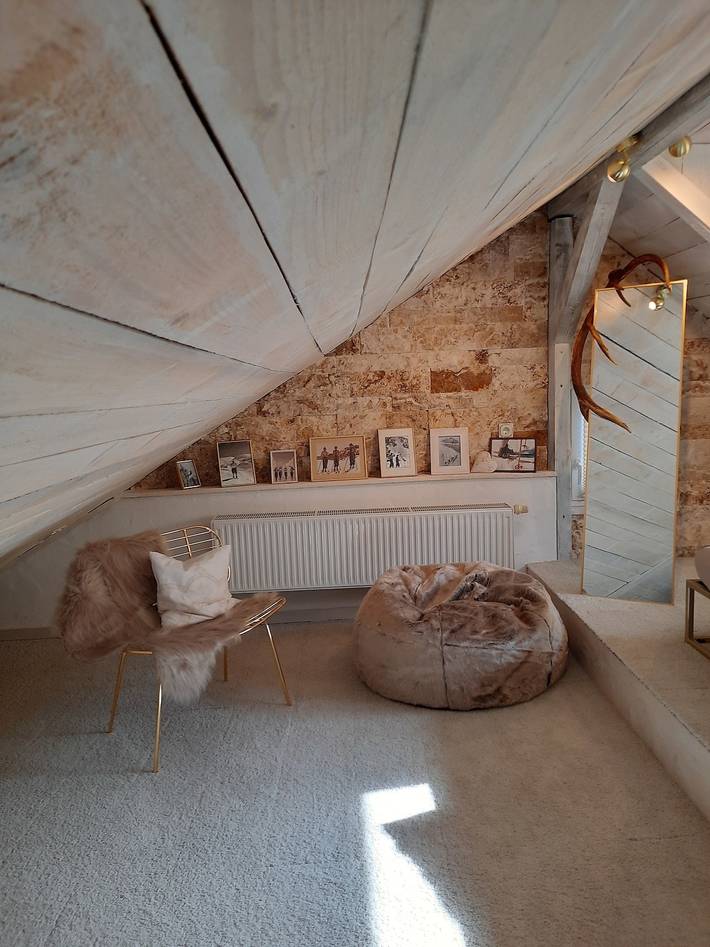 Chalet für 2 Personen, mit Garten in Franken