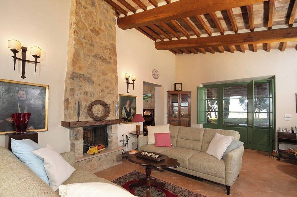 Villa Campriano 7 In Pienza, Toskana, italien in Pienza, Orciatal