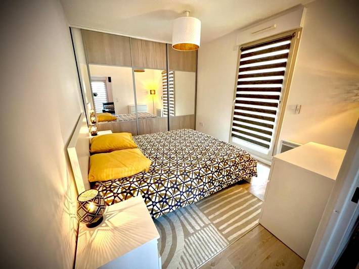 Appartement de vacances pour 4 personnes, avec jardin