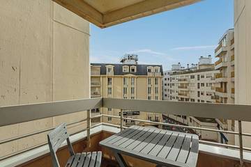 Gîte pour 2 personnes, avec balcon et piscine dans Office De Tourisme De Biarritz