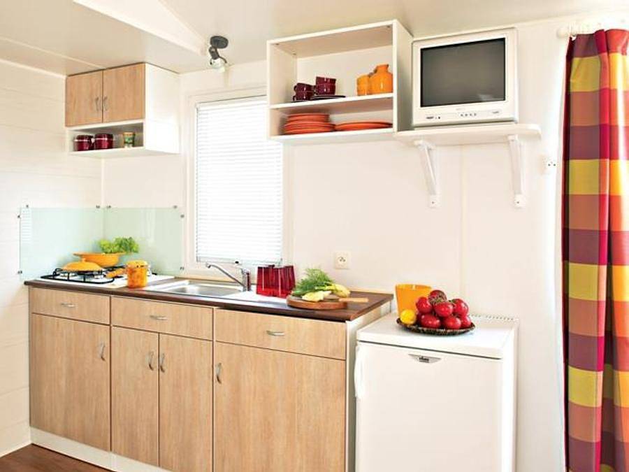 Flower Camping Saint Lambert - Mobilheim 6 personen - Mh 28m² 2 Ch. in Millau, Parc naturel régional des Grands Causses