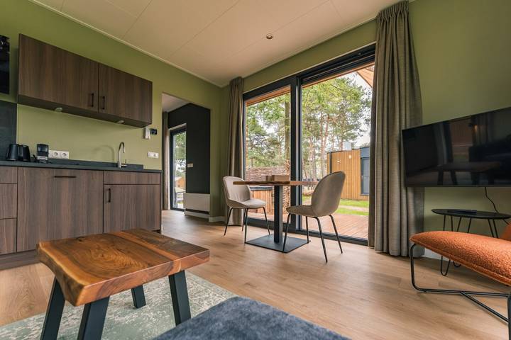 Hofparken De Bergvennen — Spa-Lodge mit Hot Tub & Innen-Sauna | 2 Pers. in Twente