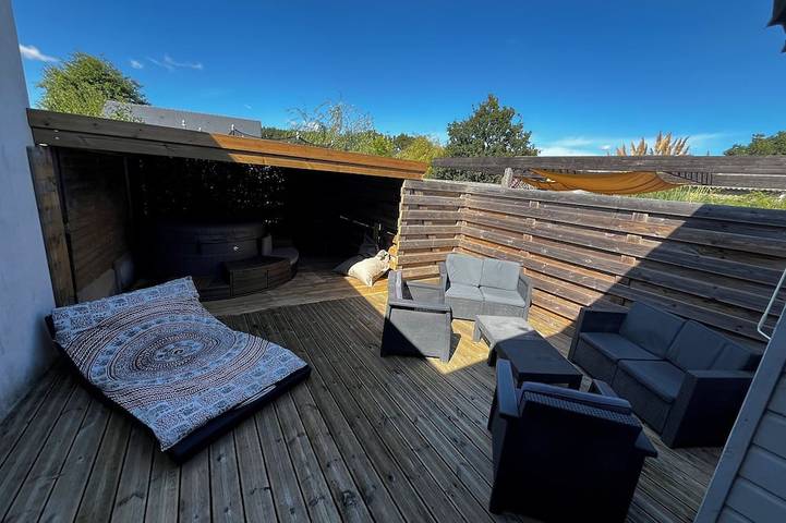 Maison de vacances pour 8 personnes, avec Jacuzzi