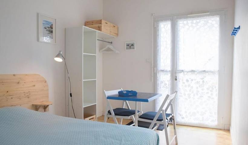 Gîte pour 2 personnes, avec Jardin à Carnoët