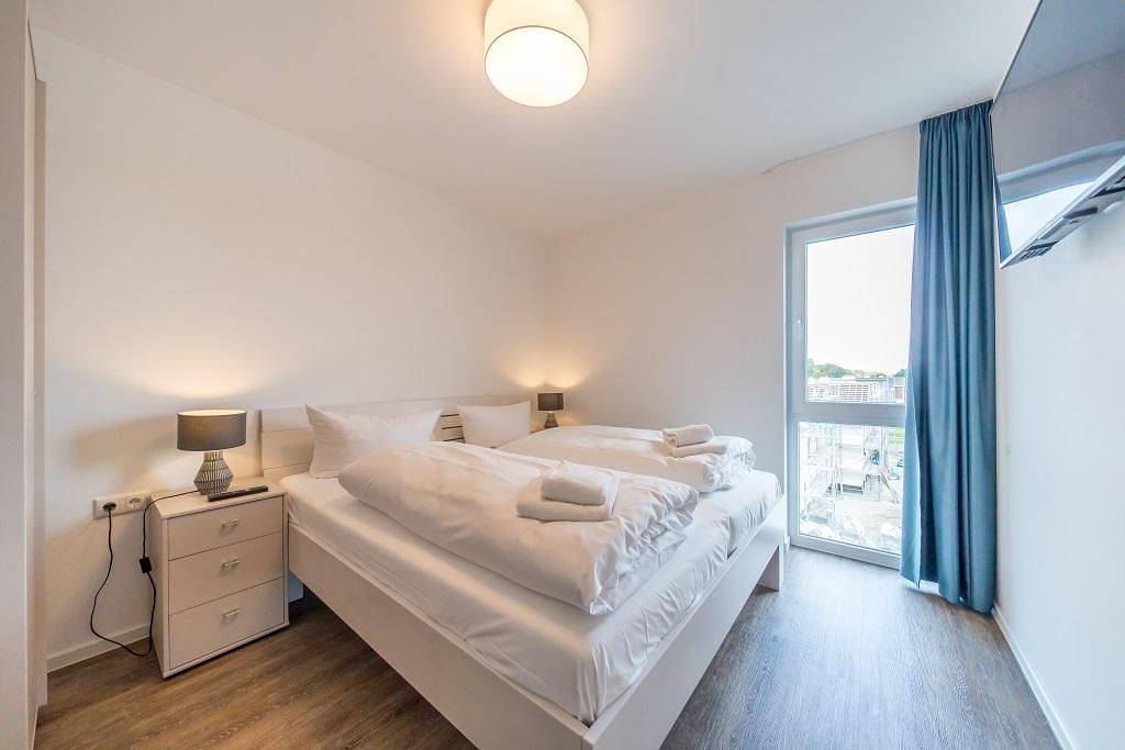 Ganze Wohnung, Premiumapartment in toller Lage am Deich mit Sauna, großem Balkon und Meerblick in Schillig Strand, Wangerland