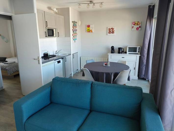 Gîte pour 4 personnes, avec balcon ainsi que piscine et vue dans Casino De Chatelaillon - 4