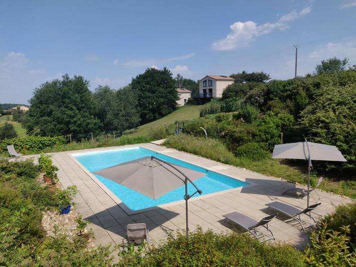 Location de vacances pour 4 personnes, avec jardin et piscine, animaux acceptés à Damiatte - 3