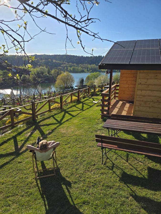 Dobra Miejscówka Domki nad Jeziorem Solińskim Jacuzzi 60 m od plaży 504-978-418 in Karpaty (Polska)