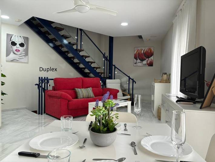 Apartamento para 6 personas, con vistas y balcón en Écija