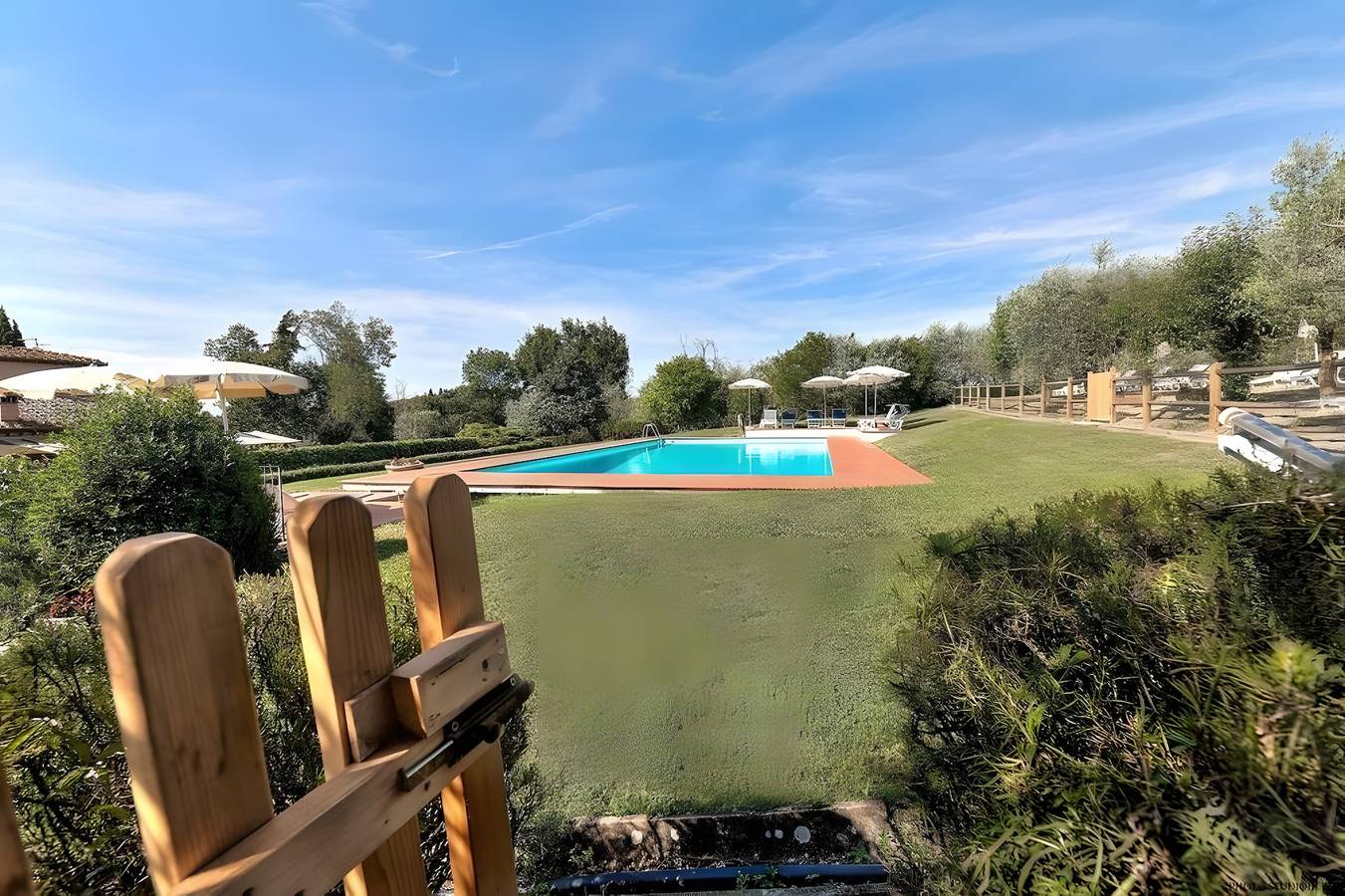 Villa mit Dependance: Exklusiver Pool, Klimaanlage, 13 Zimmer für bis zu 30 Personen in Montespertoli, Florenz Provinz