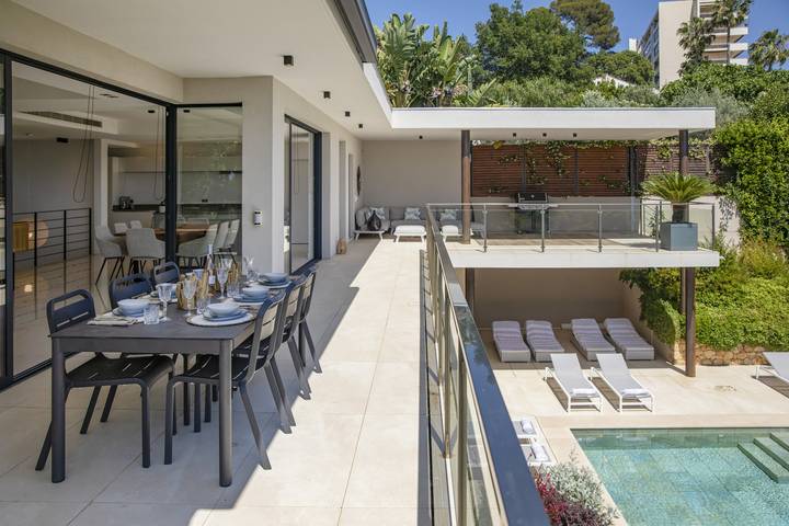 Villa pour 8 personnes, avec vue sur l’océan et jardin à Le Cannet - 3