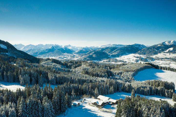 Hotel für 3 Personen, mit Balkon und Terrasse sowie Garten und Sauna in Sonthofen