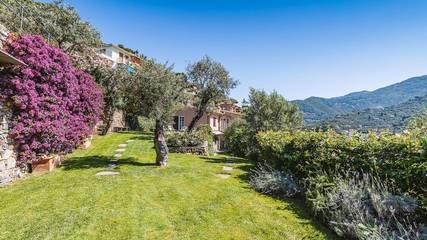 Villa Con Piscina per 12 Persone in Recco, Provincia di Genova, Foto 1