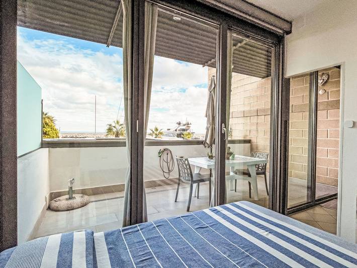 Ferienwohnung für 4 Personen, mit Balkon und Ausblick in San Lorenzo al Mare - 2