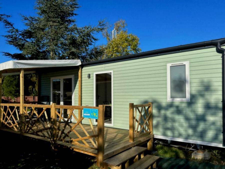 Camping Paradis - La Croix L'abbé - Mobilhome 4 personas - Confort mobil-home 2 habitaciones 4 pers in Saint-Valery-sur-Somme, Región de Abbeville