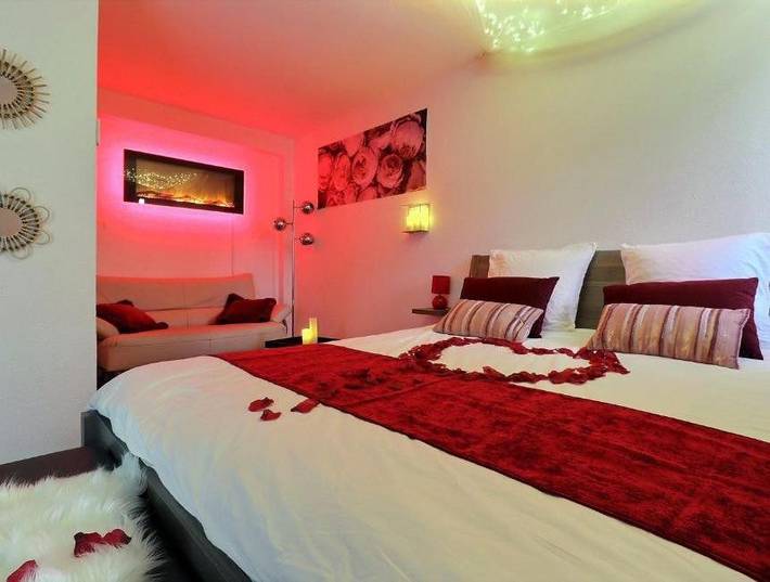 Appartement de vacances pour 2 personnes, avec jacuzzi et balcon