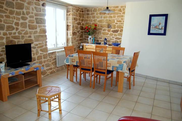 Gîte pour 6 personnes, animaux acceptés à Erdeven