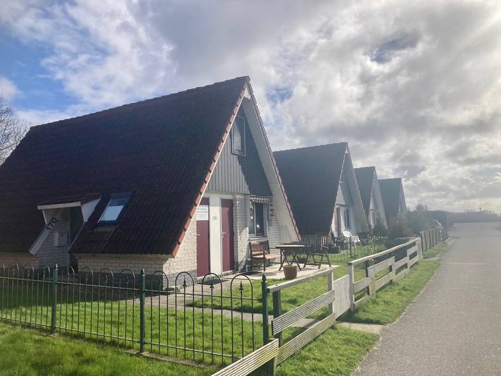 Ferienhaus für 6 Personen, mit Balkon/Terrasse und Garten sowie Ausblick in Anjum - 3