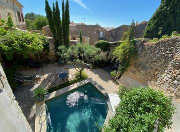 Chambre d’hôte pour 2 personnes, avec vue ainsi que jardin et piscine à La Bastide-d'Engras