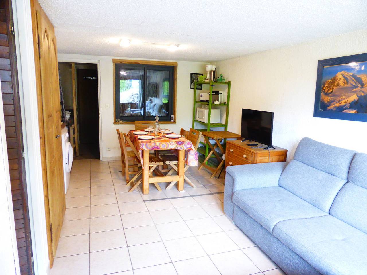 Appartement entier, Charmant T2 avec coin nuit, terrasse, à 900m des pistes, 5 pers., Les Contamines-Montjoie in Les Contamines-Montjoie, Pays du Mont-Blanc