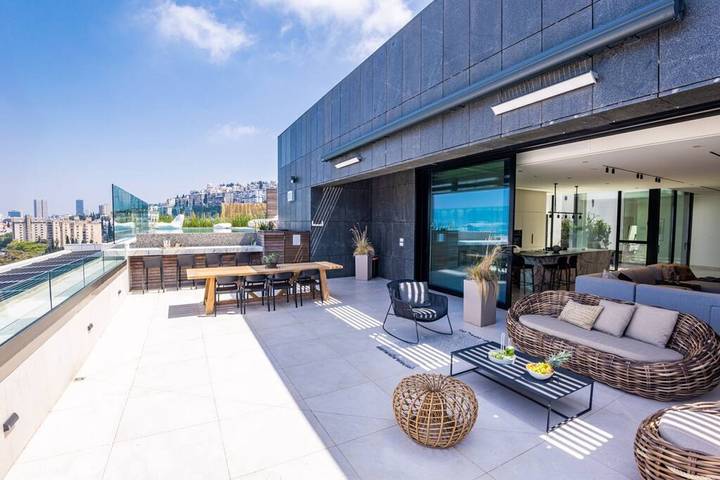 Gîte pour 8 personnes, avec jardin et balcon, adapté aux familles dans Israël - 4