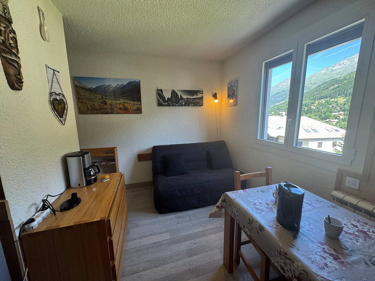 Estudio entero, Estudio acogedor | Al pie de pistas | Parking & Wifi in La Salle les Alpes, Serre Chevalier