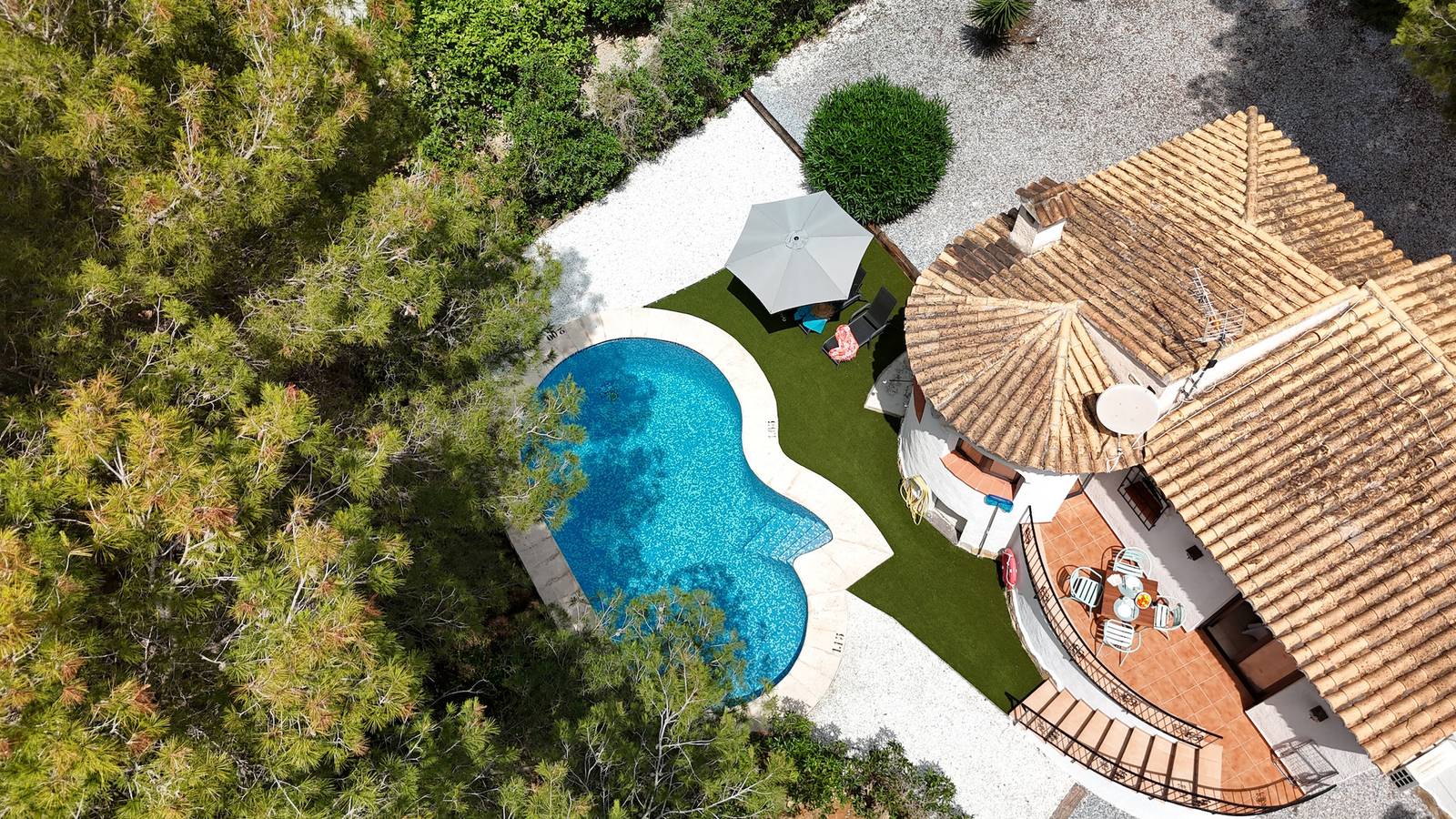 Villa pour 4 Personnes dans Cap Martí, Jávea