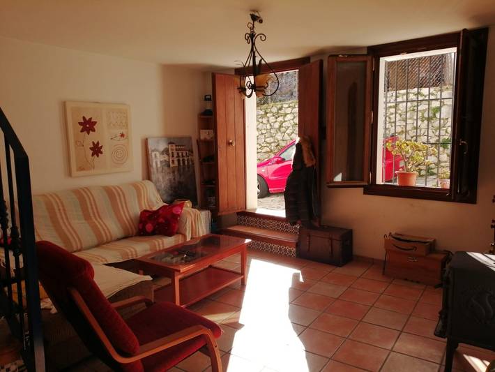 Casa "La Casita Azul" con vistas a la montaña, terraza privada y Wi-Fi in Grazalema, Pueblos Blancos