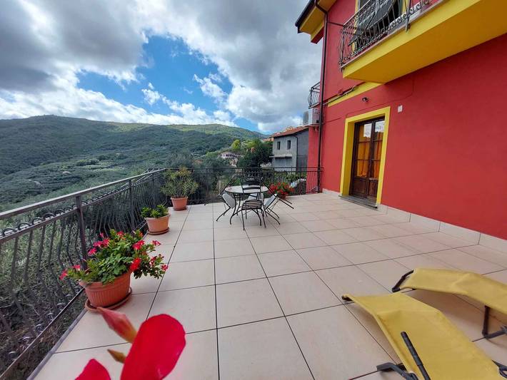 Gîte pour 4 personnes à Lucinasco