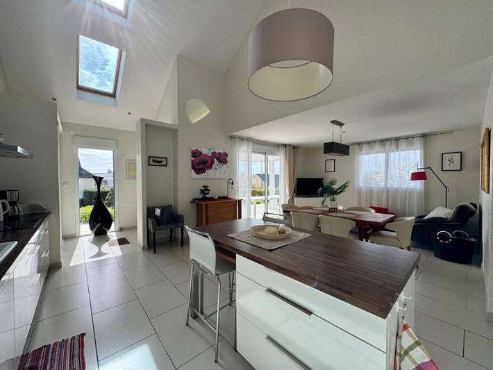 Location de vacances pour 4 personnes, avec vue et jardin à Pluguffan - 4