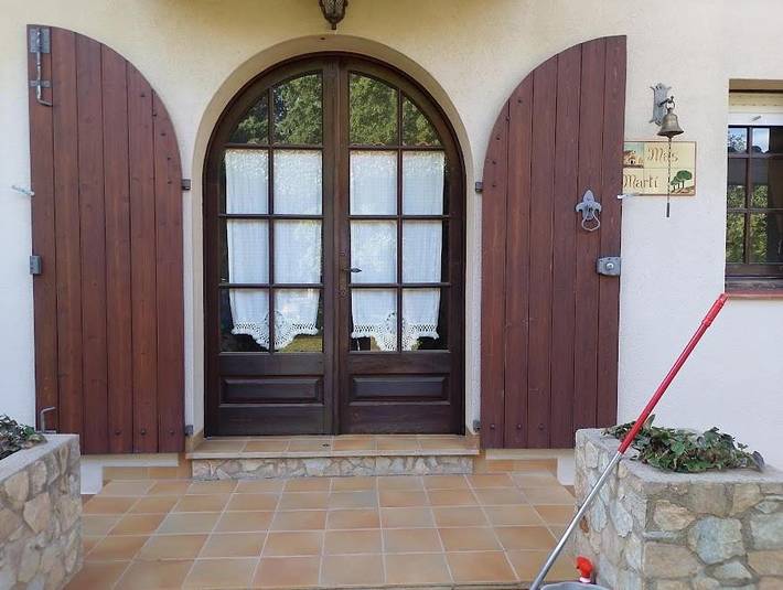 Casa rural para 15 personas, con Balcón además de Piscina y Vistas en Llagostera