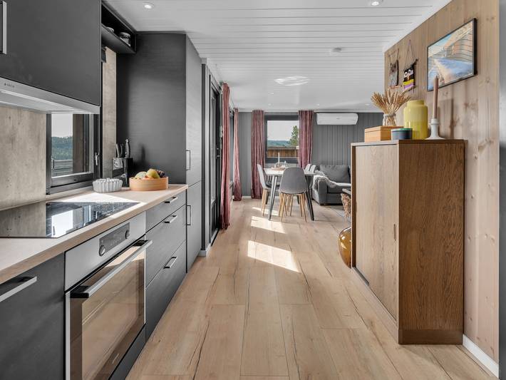 Ferienhaus für 6 Personen, mit Seeblick und Garten sowie Terrasse in Åseral - 4