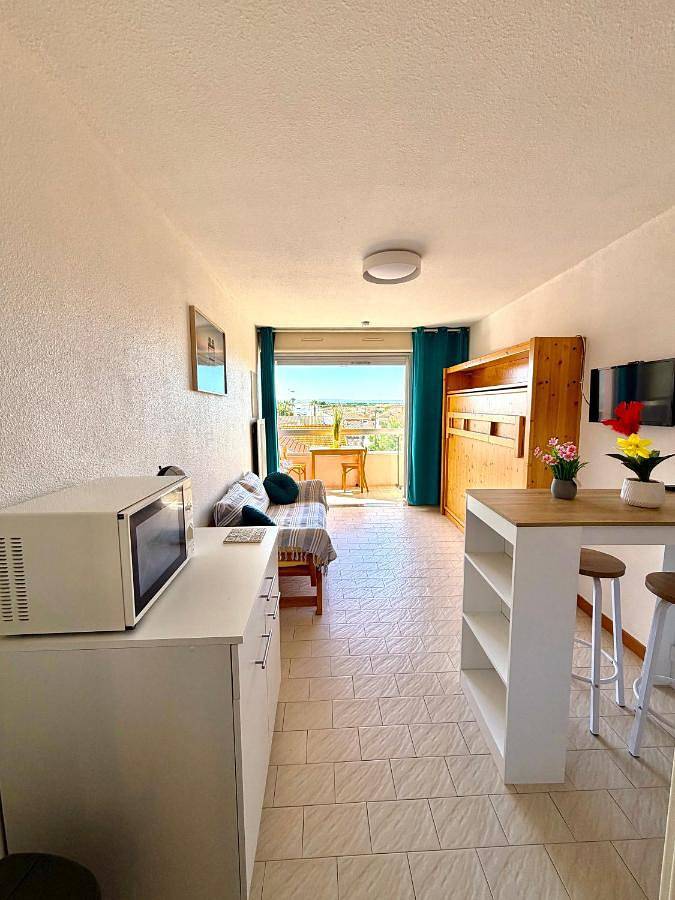 Gîte pour 2 personnes, avec vue et terrasse dans Office De Tourisme De Valras Plage - 3