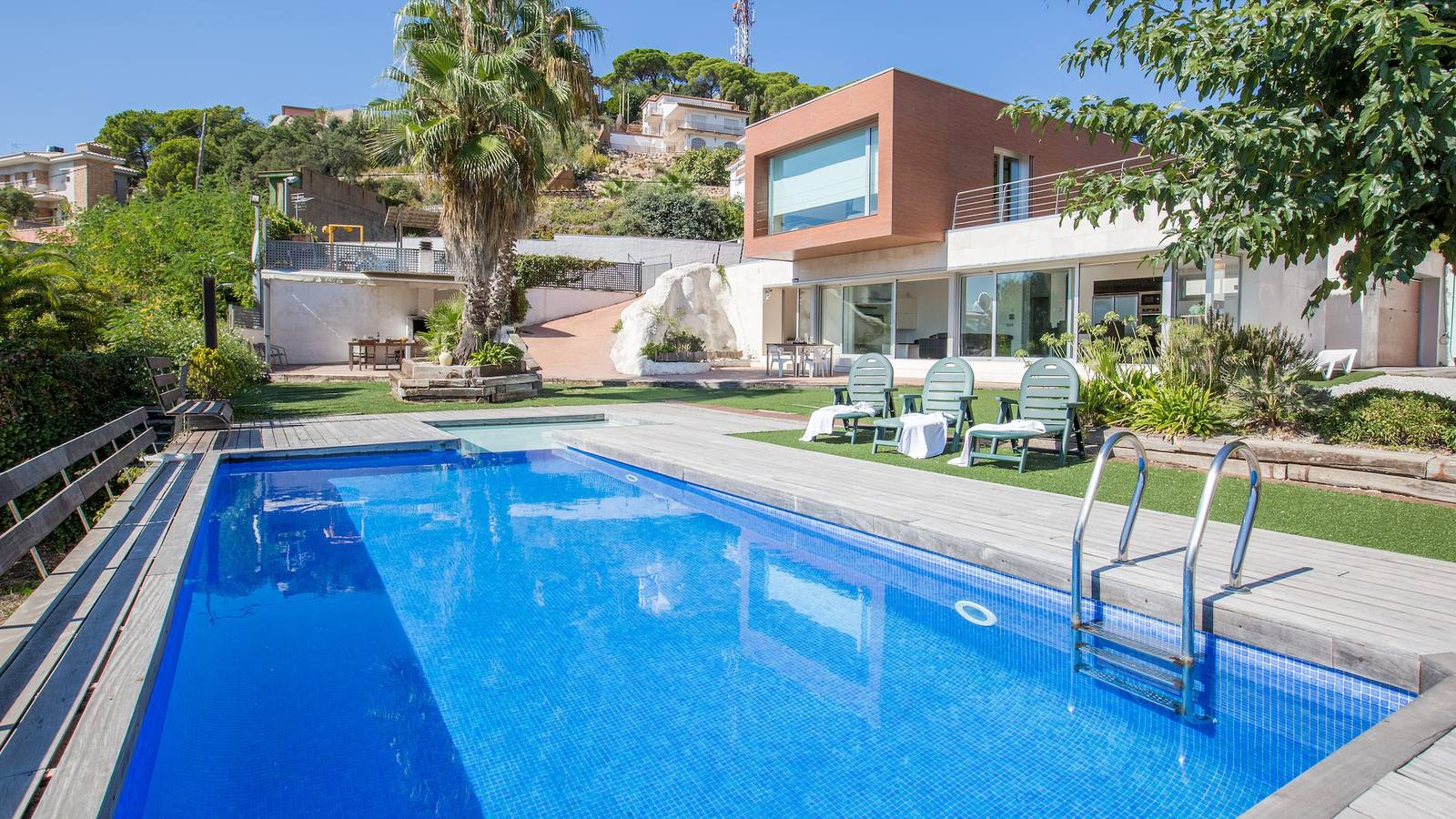Ferienhaus 'Yaiza' mit Meerblick, Wlan und Klimaanlage in Roca Grossa, Lloret de Mar