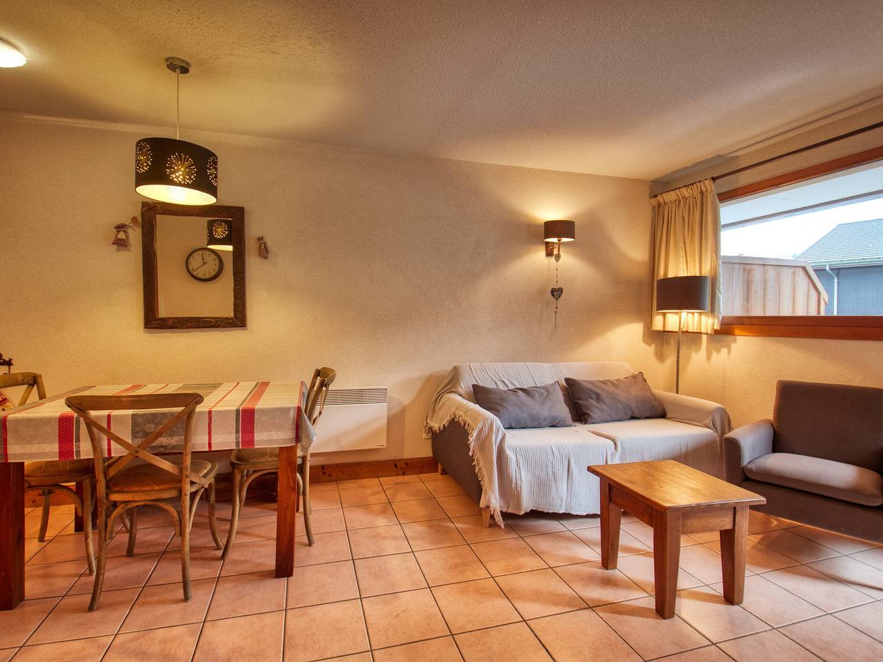 Appartement entier, Bel appartement skis aux pieds à Morillon 1100 - 4 à 6 personnes in Station de Morillon, Grand Massif