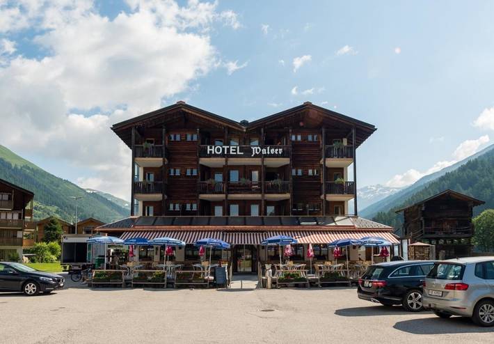 Hôtel pour 3 personnes, avec terrasse et vue, animaux acceptés