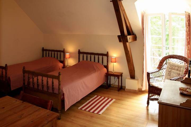 Gîte pour 7 personnes, avec piscine à Montrésor - 4